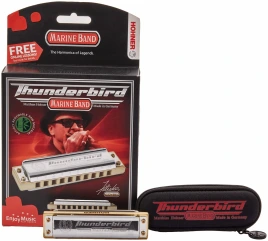 HOHNER Marine Band Thunderbird A low - Губная гармоника диатоническая