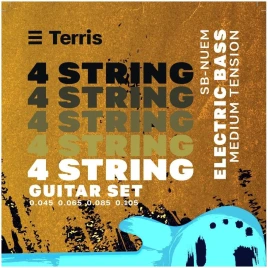 TERRIS SB-NUEM - Струны для бас-гитары