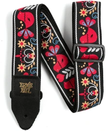 ERNIE BALL 4667 Jacquard Redbird Rising - Ремень для гитары