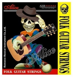 Струны для акустической гитары Alice A206-SL 11-52
