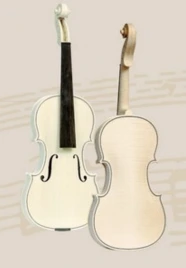 AW-V012-WH Workshop Gems I Скрипка белая 1/2, Gliga
