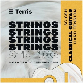 TERRIS SC-CSH - Струны для классической гитары