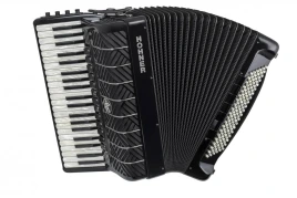 HOHNER MATTIA IV 120 BK gun black - Аккордеон 4/4