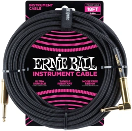 ERNIE BALL 6086, 5.49м - Инструментальный кабель