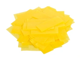 FTPCY Конфетти из специализированной бумаги (тишью) 17х55мм, жёлтый, упаковка 1 кг, LFocus