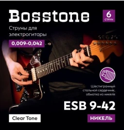Bosstone ESB 9-42 Струны для электрогитары из стали с никелевым покрытием