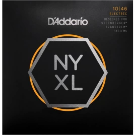 Струны для безголовой электрогитары D`addario NYXLS1046 10-46 (Steinberger)