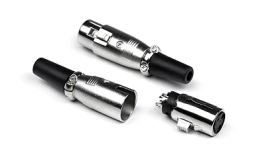 INVOTONE XLR3F200 - разъём XLR 3Р кабельный, мама, корпус металл