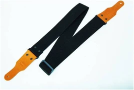 FIDEL FL00013C чёрный/оранжевый - Ремень для гитары