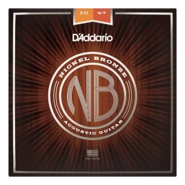 Струны для акустической гитары D'addario NB1047 10-47