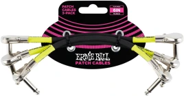 ERNIE BALL 6059, 15см - Инструментальный кабель