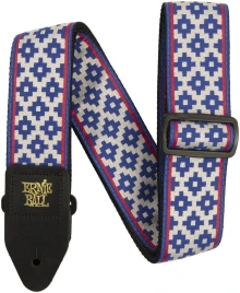 ERNIE BALL 5336 Jacquard Blue Crux - Ремень для гитары