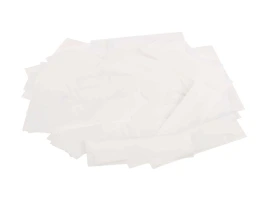 FMCWH Конфетти металлизированное 17х55мм, белый, упаковка 1 кг, LFocus