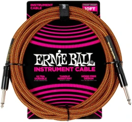 ERNIE BALL 6468, 3.05м - Инструментальный кабель