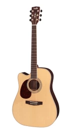 Леворукая электро-акустическая гитара Cort MR710F LH NS MR Series