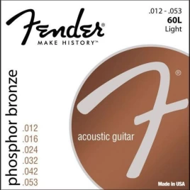 Струны для акустической гитары FENDER 60L .012-.053