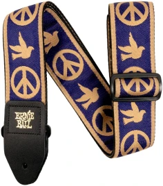 ERNIE BALL 4699 Jacquard Peace Love Dove - Ремень для гитары