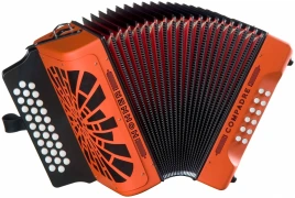 HOHNER Compadre GCF orange - Аккордеон диатонический
