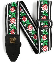 ERNIE BALL 4668 Jacquard Winter Rose - Ремень для гитары