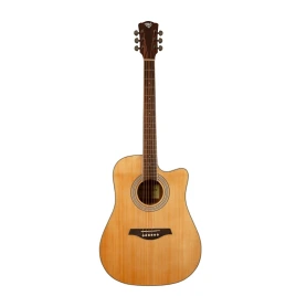 Акустическая гитара ROCKDALE Aurora D6 С NAT Gloss