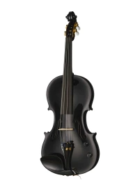 V100E-BK Electric Скрипка со звукоснимателем, размер 4/4, черная, Hora