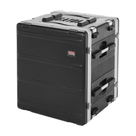 GATOR G-SHOCK-12L - рэковый кейс с антиударной подвеской, 12U, пластик, вес 15,4кг