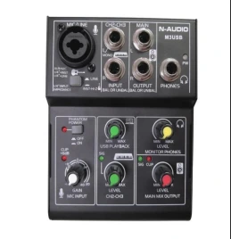 M3USB Микшер, 3 канала, N-Audio