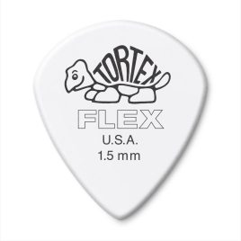 468P1.5 Tortex Flex Jazz III Медиатор, толщина 1.5мм, Dunlop
