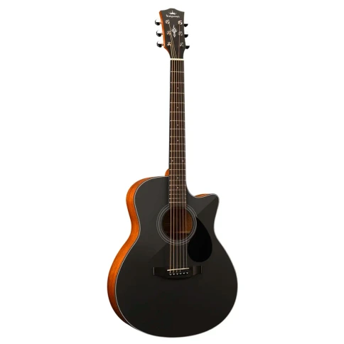 Электроакустическая гитара KEPMA EACE Black фото 1