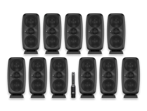 iLoud-MTM-MKII-Immersive Студийный монитор, 11 штук, 1100Вт, микрофон ARC (3 кор), IK Multimedia фото 1