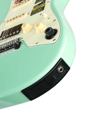 S800-Standard-800-GR Электрогитара с встроенным процессором, зеленая, GTRS фото 8