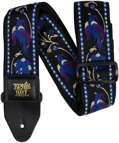 ERNIE BALL 5371 Jacquard Purple Pleasant Pheasant - Ремень для гитары фото 1