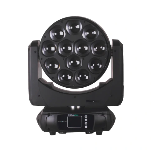 INVOLIGHT AURA PLUS - голова вращения (WASH), 12х RGBW + 72х RGB SMD, DMX512 фото 2