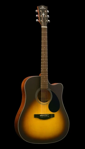 Электроакустическая гитара KEPMA EDCE Sunburst фото 2