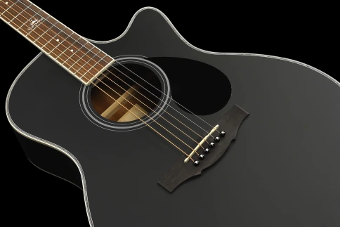 Электроакустическая гитара KEPMA A1CE Black фото 7