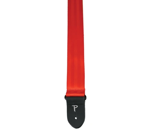 Perri's NWS30-1690 - Ремень для гитары, Серия SEATBELT, Материал: полиэстер, Рисунок: отсутствует, Цвет: красный, Ширина ремня: 5 см, Длина: 99 - 147  фото 1