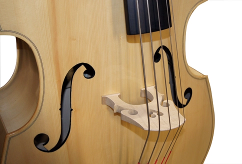 5/5-4/4 Контрабас 4/4, пятиструнный, концертный, Strunal фото 4