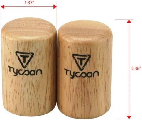 TYCOON TS-20 - Шейкер деревянный фото 2