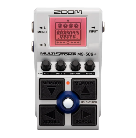 Zoom MS-50G+ педаль мультиэффектов для электрогитары/Drives, Delays, Reverbs and More фото 1