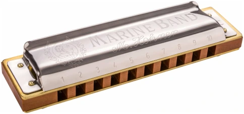 HOHNER Marine Band 1896/20 F# - Губная гармоника диатоническая фото 2