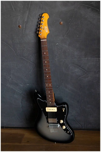 JET JJ-350 Baritone Moonburst - Электрогитара баритон фото 7