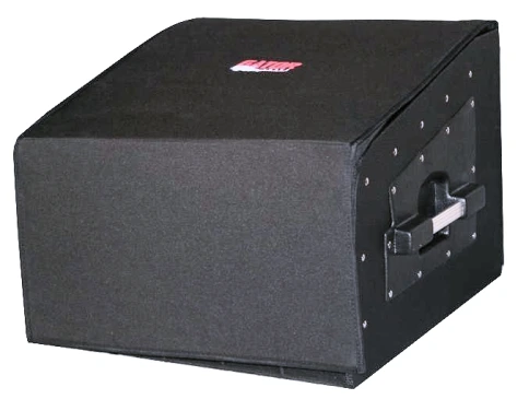 GATOR GRCW-10X4 - рэковый кейс, 10U верх, 4U низ, дерево, черный, со съемным чехлом фото 2