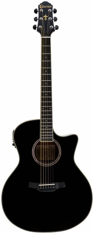 CRAFTER HG-250 CE/BK - Гитара электроакустическая фото 1