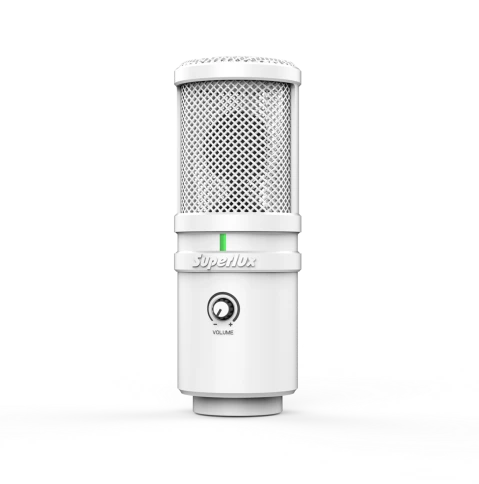 Superlux E205UMKII White - Кардиоидный конденсаторный usb микрофон с большой диафрагмой фото 1