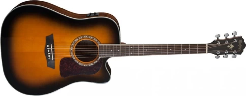 Электроакустическая гитара Washburn HD10SCETB фото 1