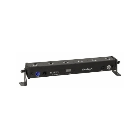 INVOLIGHT PAINTBAR UV6 - светодиодная панель, 6х 3Вт UV (ультрафиолет), DMX-512 фото 1