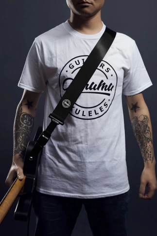 Ремень для гитары Amumu PA01W-BK фото 6