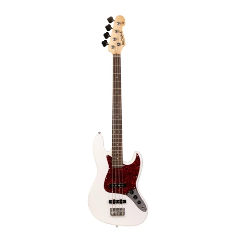Бас-гитара ROCKDALE Classic JB Bass White фото 1