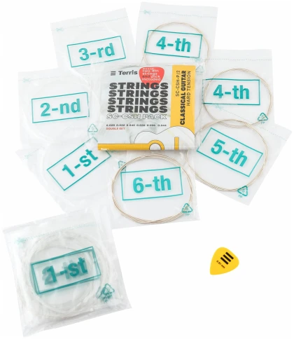 TERRIS SC-CSH-Pack/2 - Струны для классической гитары фото 2