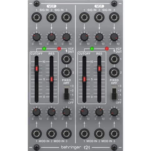 Управляемый напряжением фильтр Behringer 121 Dual VCF фото 1